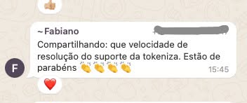 Depoimento de investidor real Tokeniza